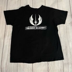 DISNEY Women’s Star Wars Jedi Training Academy Black Hanes T-Shirt Size XL